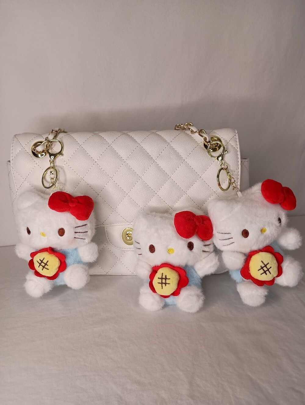 3pc Hello Kitty Keychain Bag Charms - Picture 6 of 6